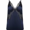 Топ из шёлка Glissade Dark Blue