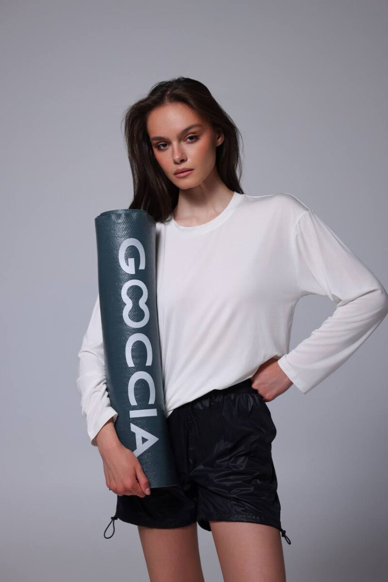 Шорты из нейлона GOCCIA чёрные