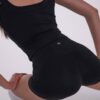 Шорты короткие чёрные