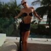 Юбка с воланами Emilie Black