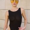Боди из сетки Mira Mesh Black