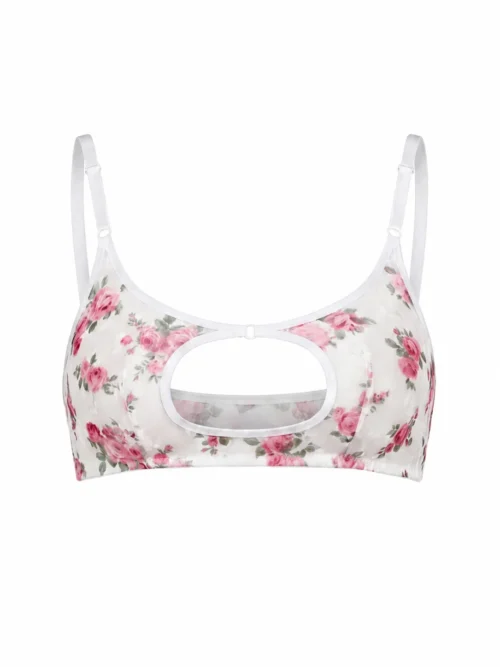 Бралетт Blooming Mesh Pink Flower Бралетт Blooming Mesh Pink Flower