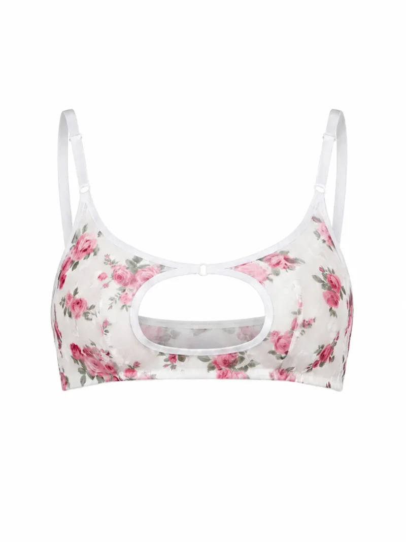 Бралетт Blooming Mesh Pink Flower