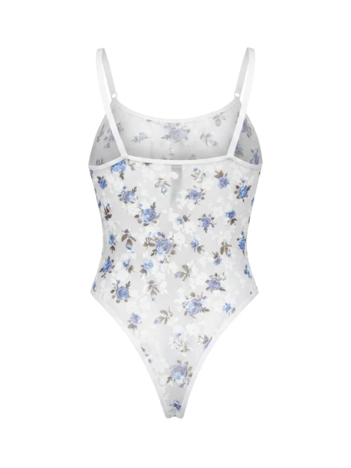 Боди Blooming Mesh Blue Flower Боди Blooming Mesh Blue Flower