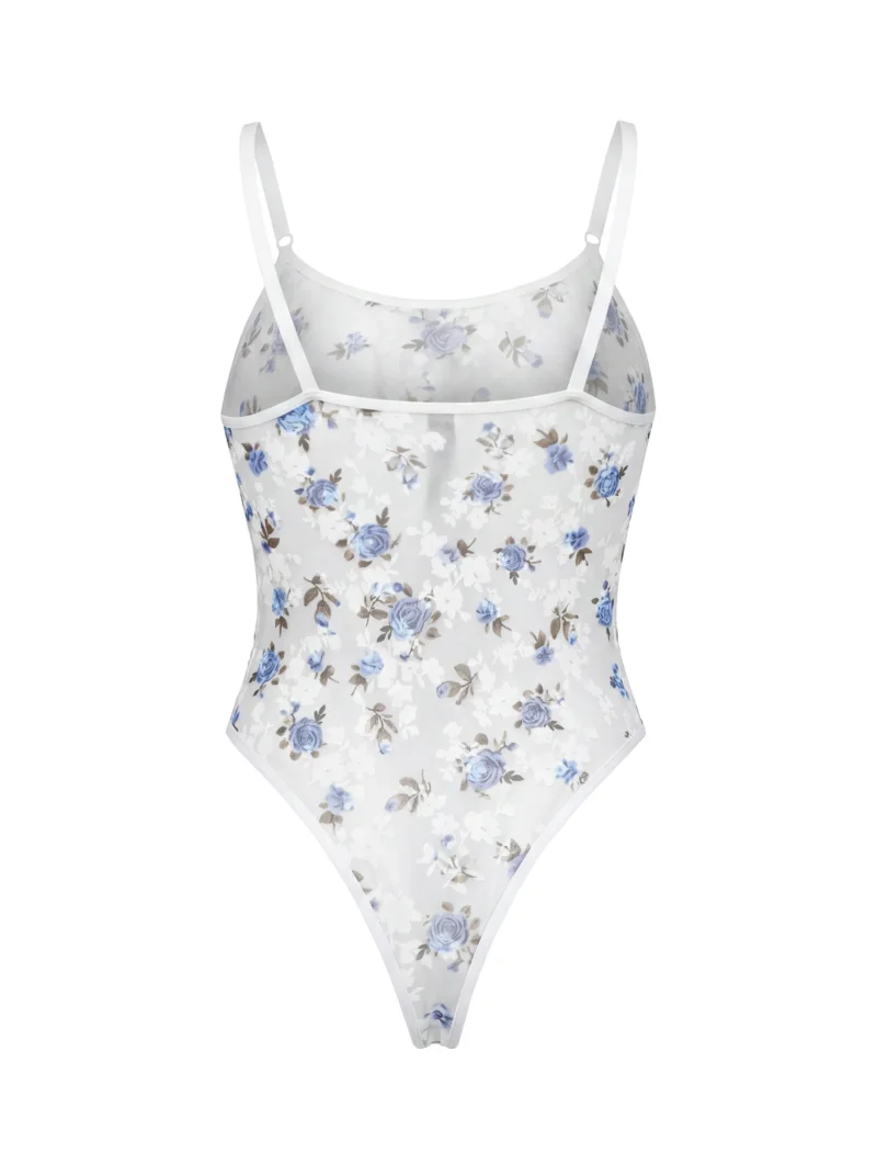Боди Blooming Mesh Blue Flower Боди Blooming Mesh Blue Flower