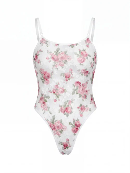 Боди Blooming Mesh Pink Flower Боди Blooming Mesh Pink Flower
