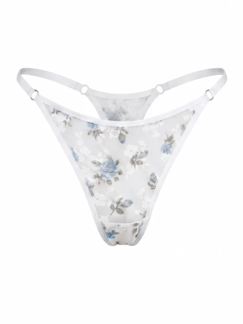 Трусики-стринги Blooming Mesh Blue Flower Трусики-стринги Blooming Mesh Blue Flower
