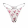 Трусики-стринги Blooming Mesh Pink Flower Трусики-стринги Blooming Mesh Pink Flower