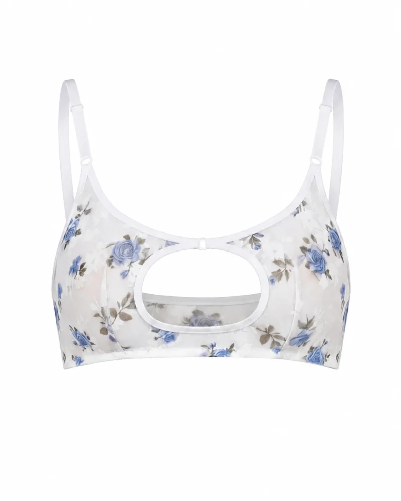 Бралетт Blooming Mesh Blue Flower