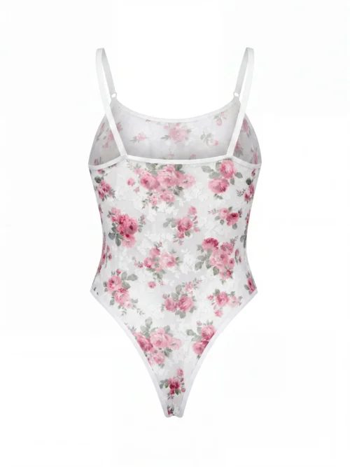 Боди Blooming Mesh Pink Flower Боди Blooming Mesh Pink Flower