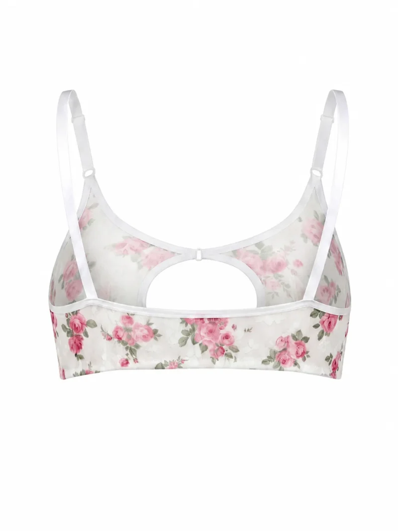 Бралетт Blooming Mesh Pink Flower Бралетт Blooming Mesh Pink Flower