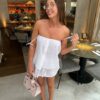 Костюм с юбкой CORFU Milk