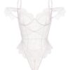 Боди White Flovers White Боди White Flovers White