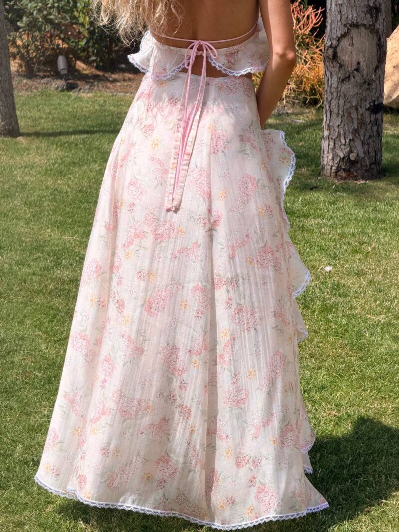 Костюм топ и юбка Japan Rose