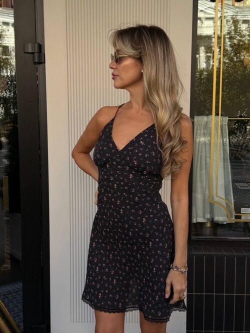 Платье мини Fleur Rose