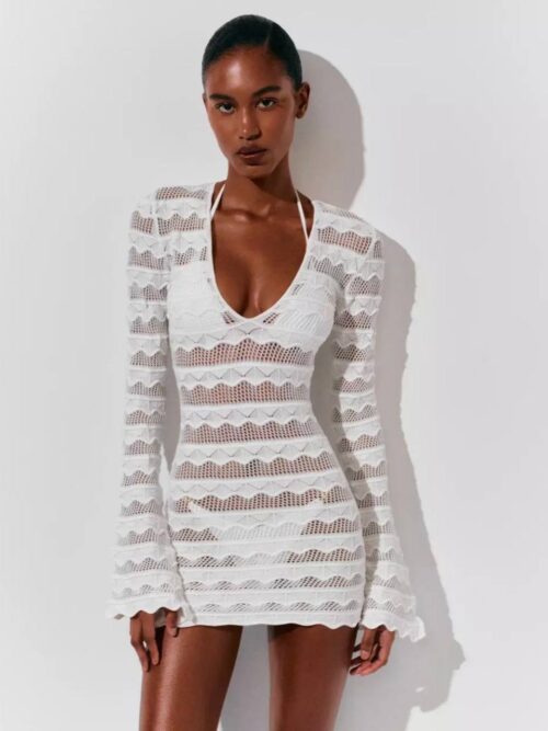 Платье Naked Mini White