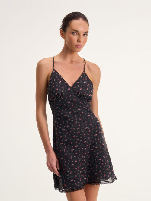 Платье мини Fleur Rose